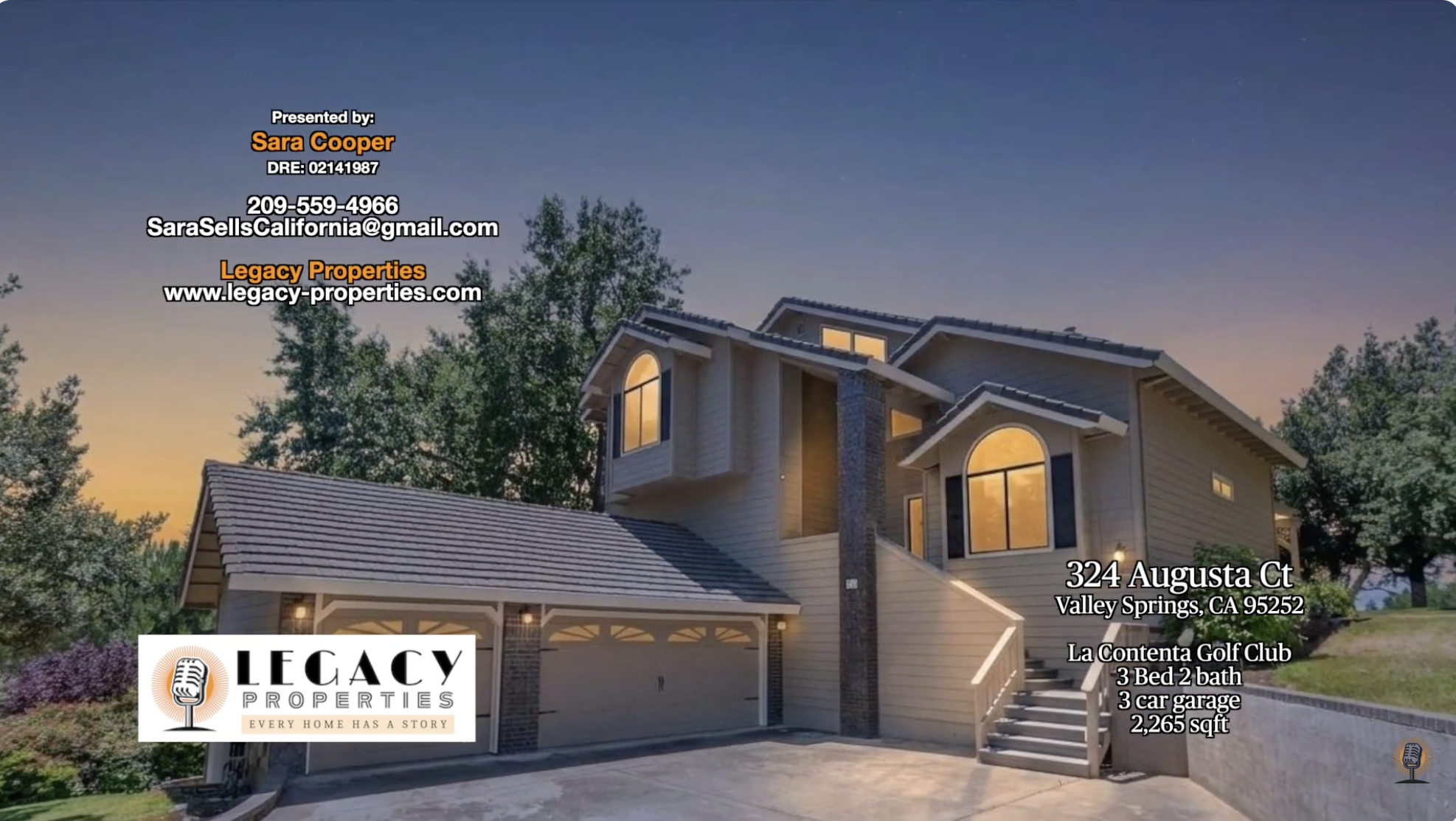 Valley Springs California home and foothill property setting